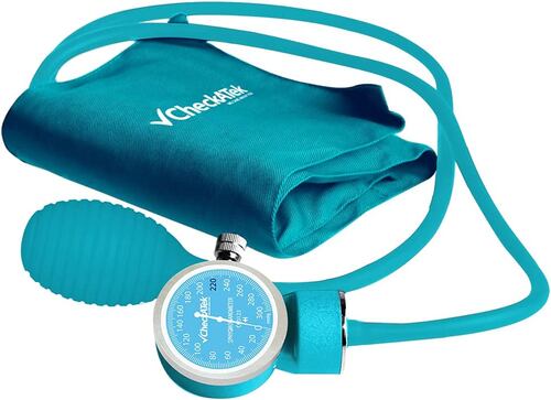 Baumanómetro Azul Cielo Aneroide Popular Nylon Lectura Checkatek