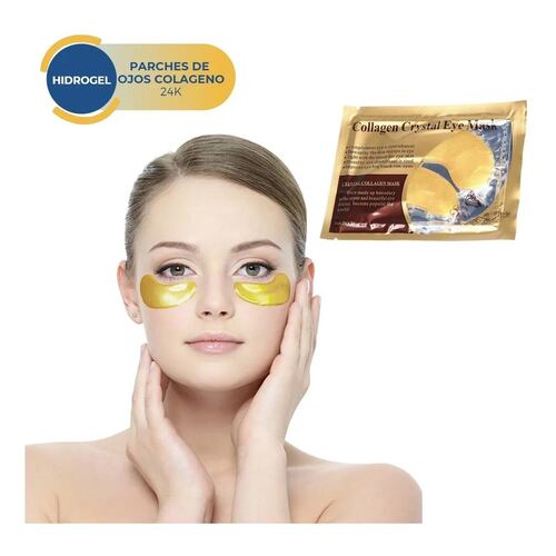 10 Parches Ojos Colágeno Hidrogel Elimina Ojeras.