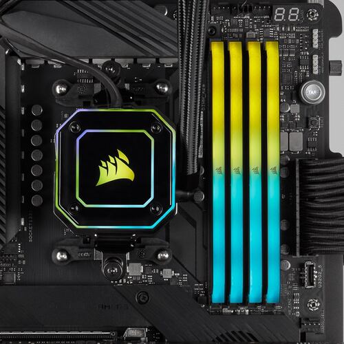 Memoria Ram DDR4 Corsair Vengeance RGB RS 3200MHz 8GB PC4-25600 Negra CMG8GX4M1E3200C16.