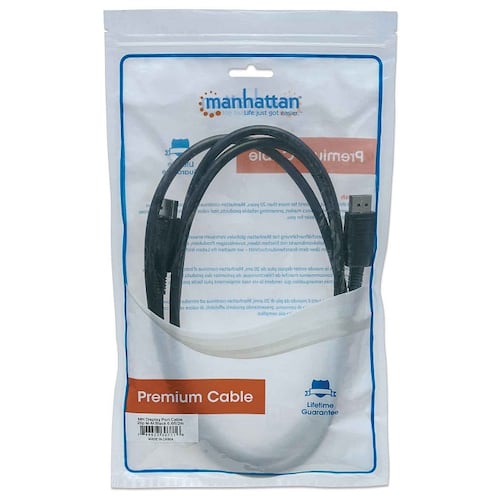 Cable DisplayPort A DisplayPort Manhattan 4K 60Hz 2 Metros 307116.