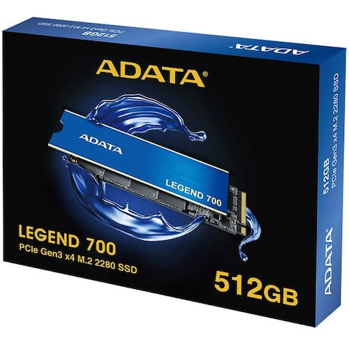 M.2 2280 SSD 512GB ADATA LEGEND 700 PCIe NVMe ALEG-700-512GCS.