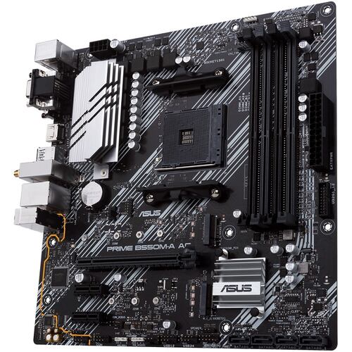 Tarjeta Madre ASUS PRIME PRIME B550M-A AC 4xDDR4 PCI-E USB3 Socket AM4.