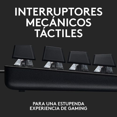 Teclado Logitech G413 TKL SE Mecanico Retroiluminado Alambrico USB Gamer 920-010442.