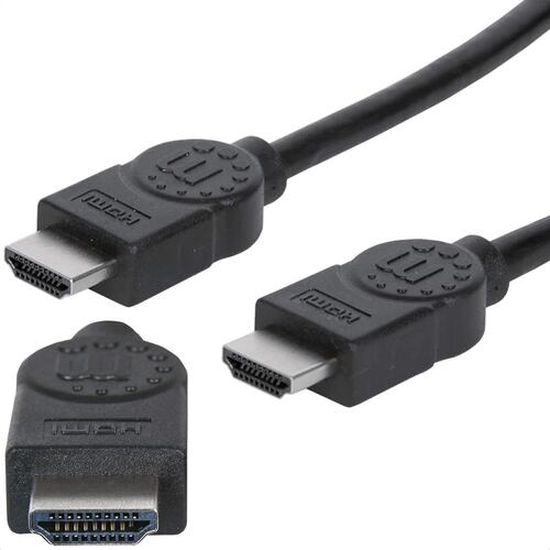 Cable HDMI A HDMI Manhattan 5 Mts 306133 Full Hd.