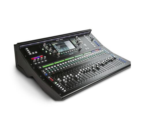 Mezcladora digital ALLEN & HEATH sq-6  pantalla touch 7" de 48 canales .