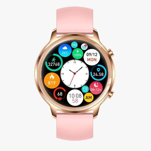 Reloj Inteligente SmartWatch Unisex T18 Fralugio De Lujo Para Dama