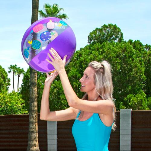 Pelota De Playa Inflable De Colores Bestway Mayoreo 6 Piezas