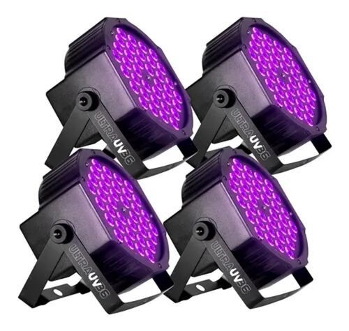 Luz Led Uv Lite Tek Ultra Uv 36 Paquete C/4 Pzas
