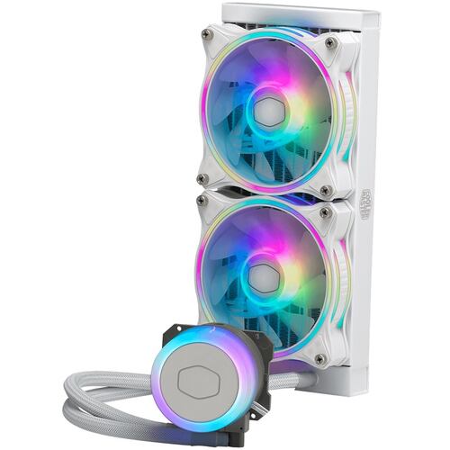 Enfriamiento Liquido Cooler Master MasterLiquid ML240 ILLUSION White RGB MLX-D24M-A18PW-R1.