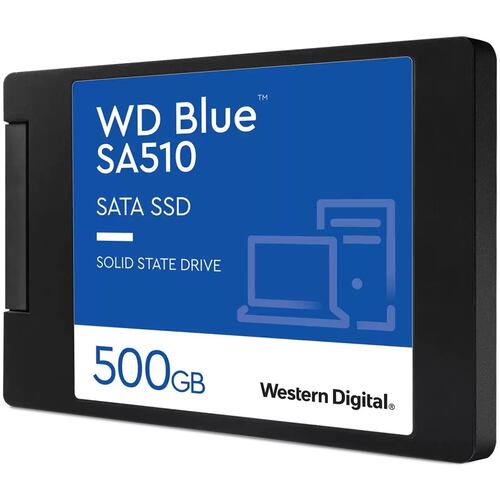 Unidad Estado Solido SSD 500GB Western Digital WD Blue SA510 WDS500G3B0A.