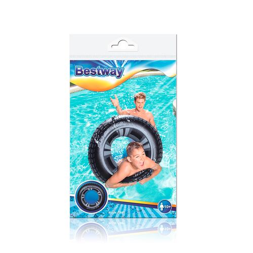 Inflable Flotador De Dona Diseño Llanta Salvavidas Infantil 91 cm.