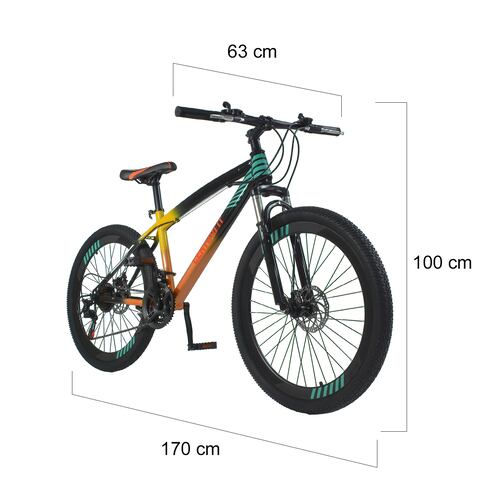 Bicicleta Deportiva Rodada 26 Fuego
