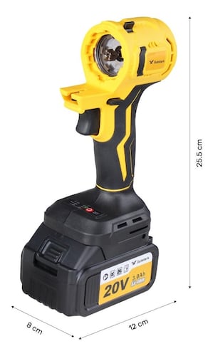 Kit Taladro Inalambrico 5 En 1 Cabezales Intercambiables Multiusos Lijadora Pistola de Impacto Sierra Caladora Herramienta Oscilatoria