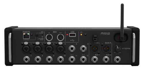 Mezcladora Digital MIDAS Mr12 Montaje Rack 12 Entradas.