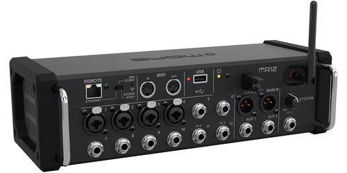 Mezcladora Digital MIDAS Mr12 Montaje Rack 12 Entradas.