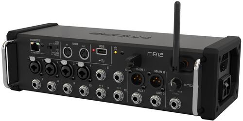 Mezcladora Digital MIDAS Mr12 Montaje Rack 12 Entradas.