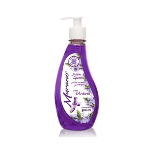 Jabón Líquido Murano Vegetal Extracto Verbena 3 Pack De 300ml C/u