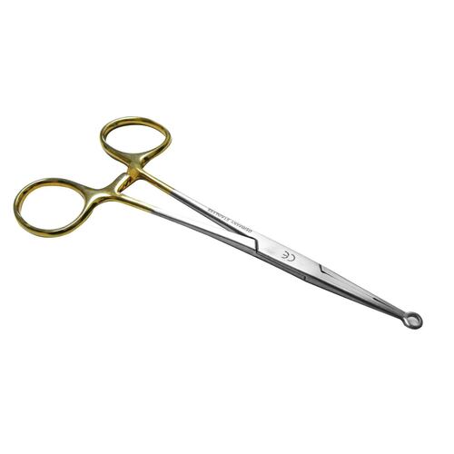 Pinza Dr. Lee Acero Instrumental Medico Hergom Premium