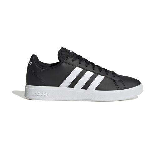 Tenis Adidas Grand Court Base 2.0 Negro-Hombre GW9251.