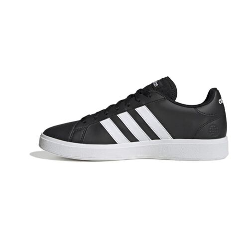 Tenis Adidas Grand Court Base 2.0 Negro-Hombre GW9251.