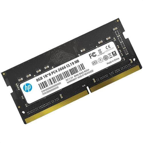 Memoria Ram DDR4 Sodimm HP S1 2666MHz 8GB PC4-21300 7EH98AA#ABM.