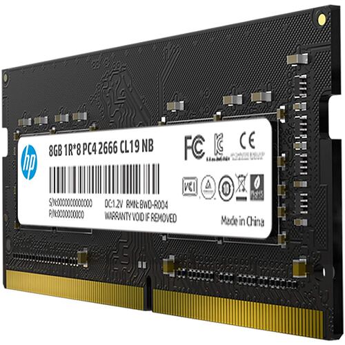 Memoria Ram DDR4 Sodimm HP S1 2666MHz 8GB PC4-21300 7EH98AA#ABM.