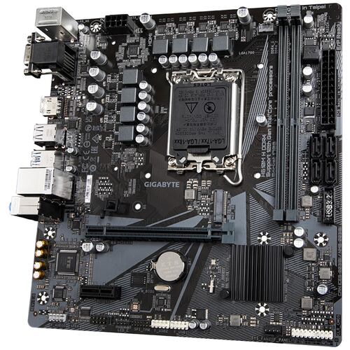 Tarjeta Madre GIGABYTE H610M H DDR4 PCI-E USB3 Socket 1700.
