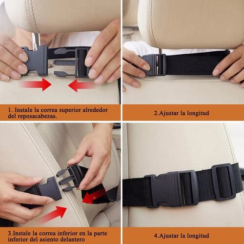 Kit Organizador Para Asiento Trasero Para Auto Universal 2 Uds