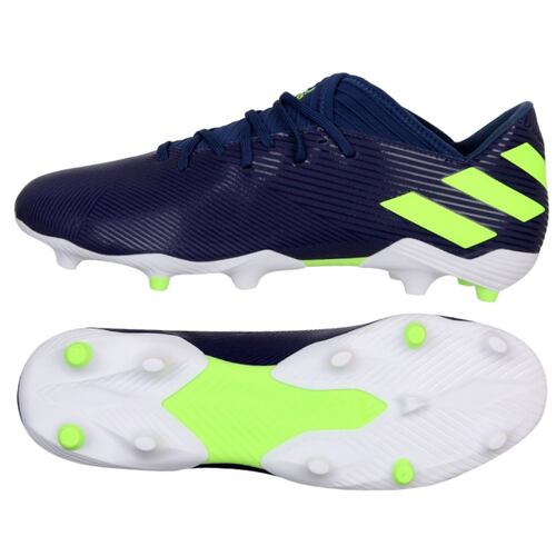 Tenis Adidas de Futbol Nemezis 19.3 FG Azul-Hombre EF1806.