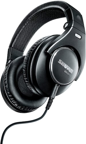 Audífonos de referencia de estudio Shure SRH840-BK 