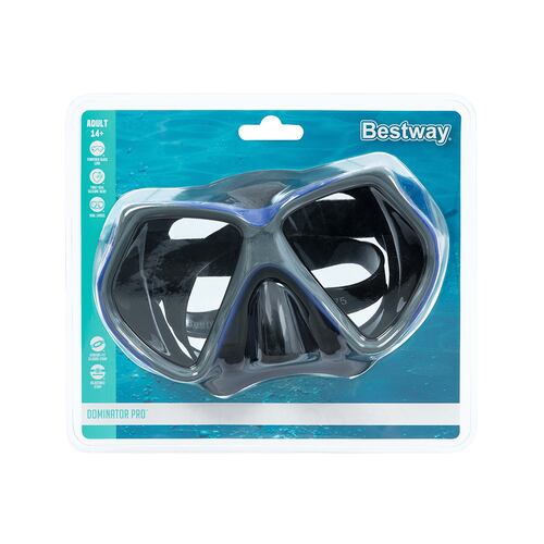 Goggles Visor Tipo Snorkel Bestway Vidrio Templado 3 Pzas