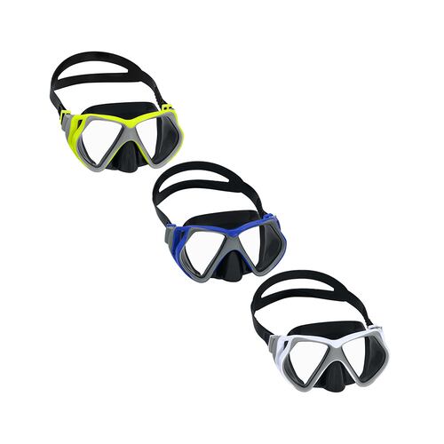 Goggles Visor Tipo Snorkel Bestway Vidrio Templado 3 Pzas