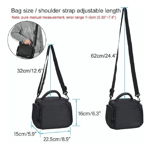 Mochila Para Camara Reflex Compacta Nikon Canon Sony Dslr