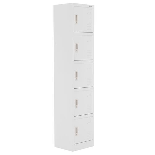 Locker Metálico Guardex  C/ 5 Puertas Casillero Y Chapa