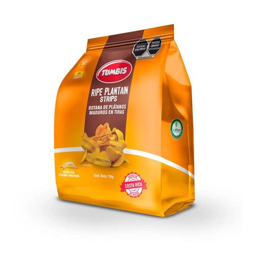 Plátanos Maduros En Tiras Tumbis 700g