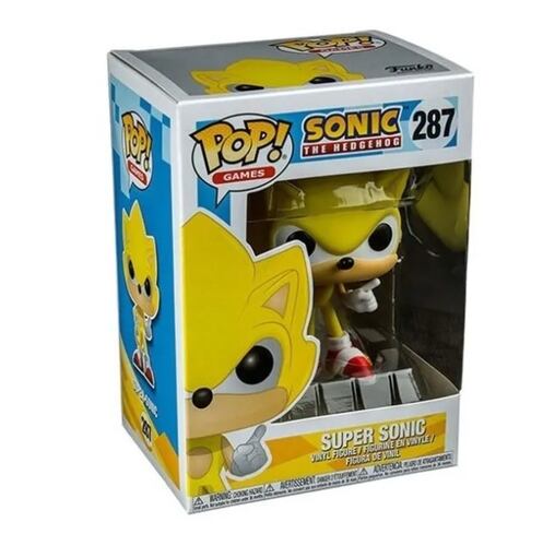 Funko Pop Super Sonic The Hedgehog #287