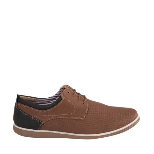 Zapato casual derby marca Mirage para hombre, color miel, mod. 826249