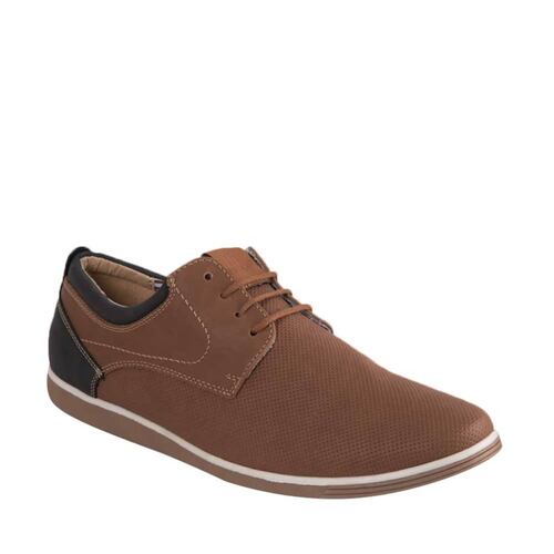 Zapato casual derby marca Mirage para hombre, color miel, mod. 826249