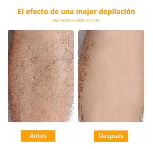 Depilador De Cristal Removedor de Pelo 2 piezas Oro y Azul