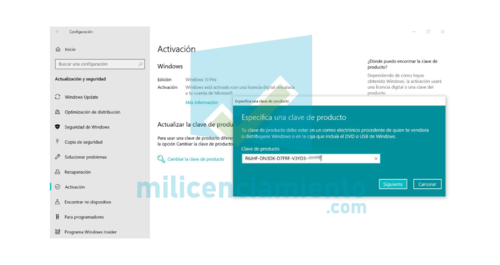 Licencia Windows 10 Professional 1 Pc Caja