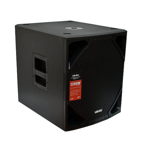 Subwoofer Amplificado Vamav Terra 15 Con 600 W Rms  .