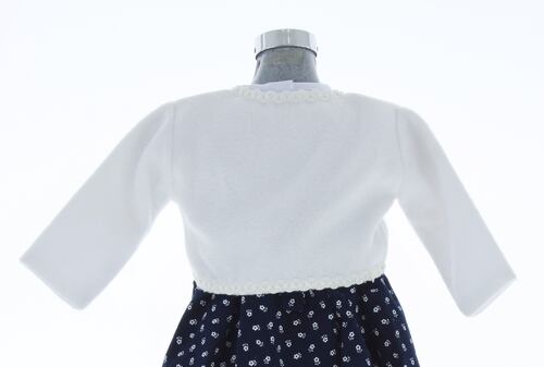 Sueter Niña Bolero Blanco 3113 1 a 6 Años