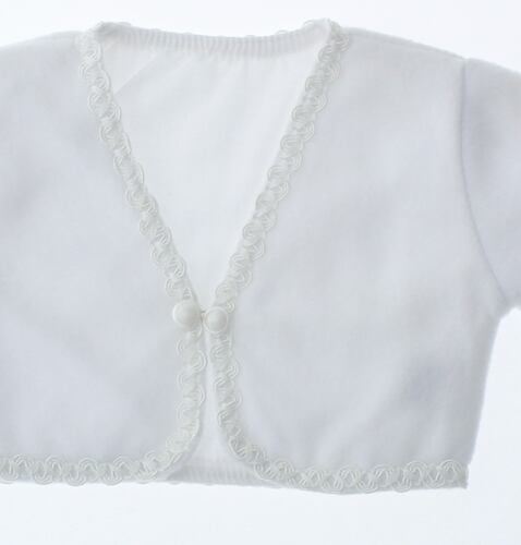 Sueter Niña Bolero Blanco 3113 1 a 6 Años