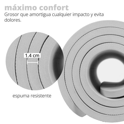 Altera Tapete de Yoga Grueso para Ejercicio Fitness Gym 1.4 cm de Grosor.