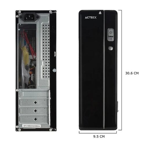 CPU computadora Core i3 16gb ram 960gb SSD Gabinete Alto rendimiento