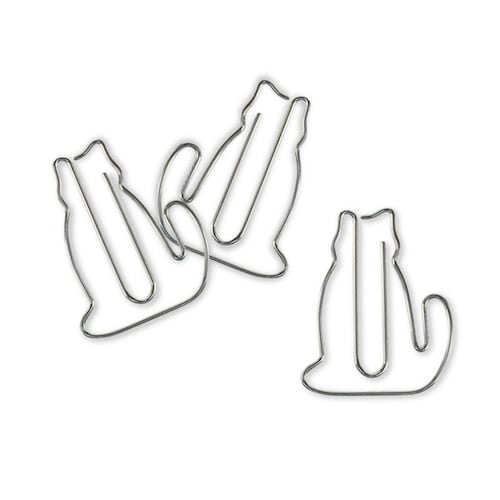 Clips en Forma de Gato 