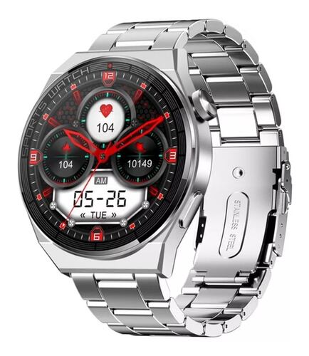 Reloj Para Hombre Smart Watch Kt62 Metal Fralugio Full Touch