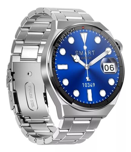 Reloj Para Hombre Smart Watch Kt62 Metal Fralugio Full Touch