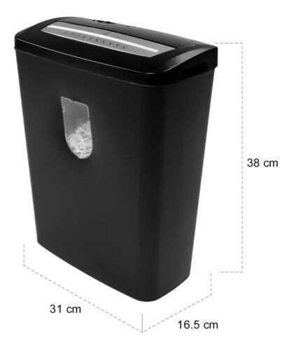 Trituradora De Papel Y Tarjetas 10 Hojas 14 LT A4