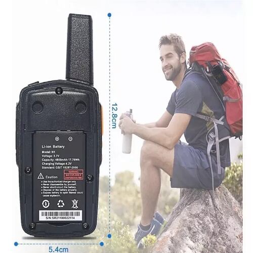 Set Radio Portátil Radio Walkie-talkie 2 Piezas